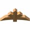 Ekena Millwork Alberta Rough Sawn Timber Gable Bracket, Western Red Cedar, 48"W x 22"H x 6"D x 6"F, 11/12 Pitch GBW048X22X0606ALB00RWR - alternate 3